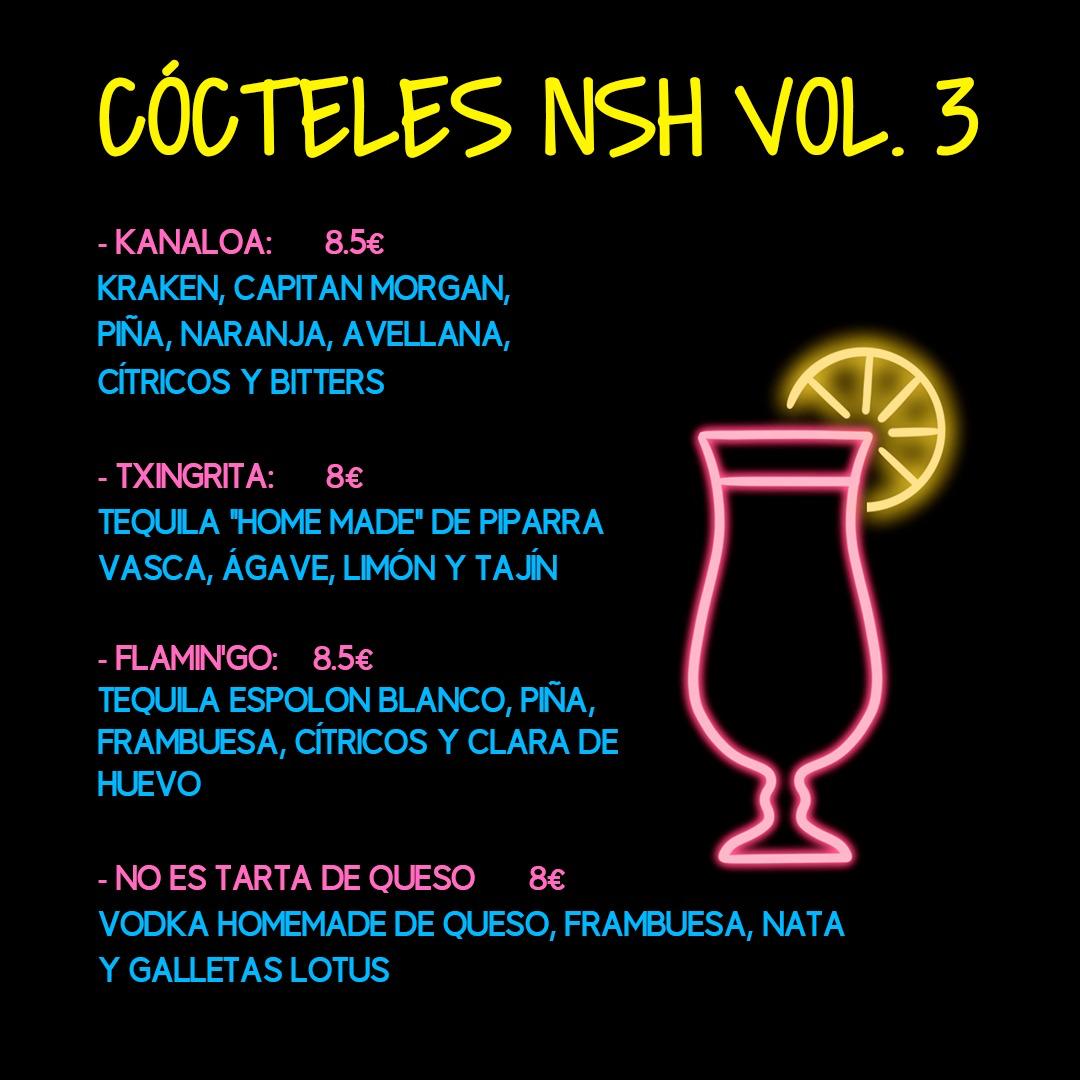 Cócteles NSH — Vol. 3
