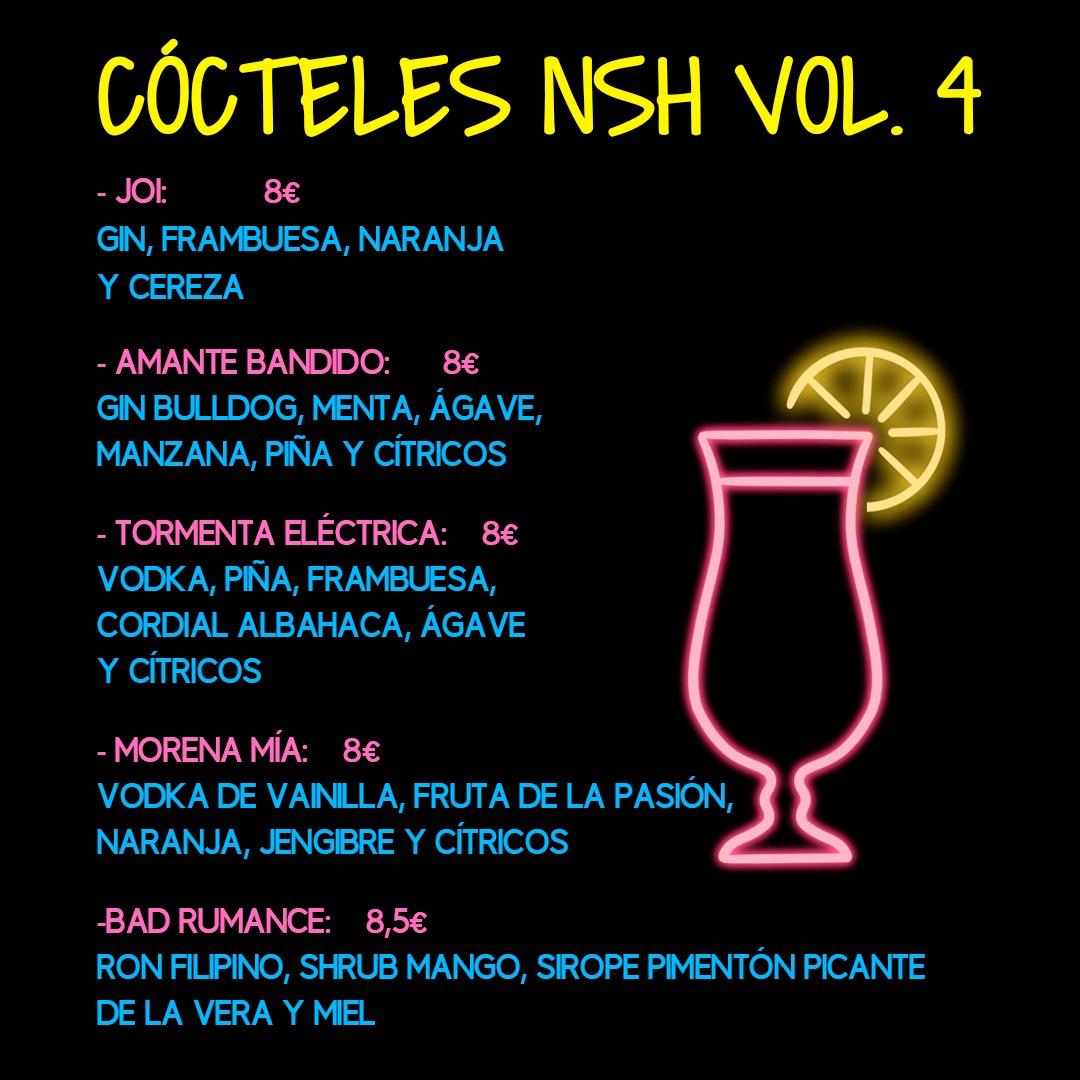 Cócteles NSH — Vol. 4